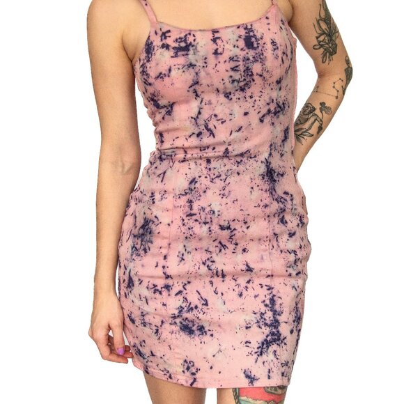 Divided by H&M • XS • Dress • Pink Eco-Print - Picture 3 of 15